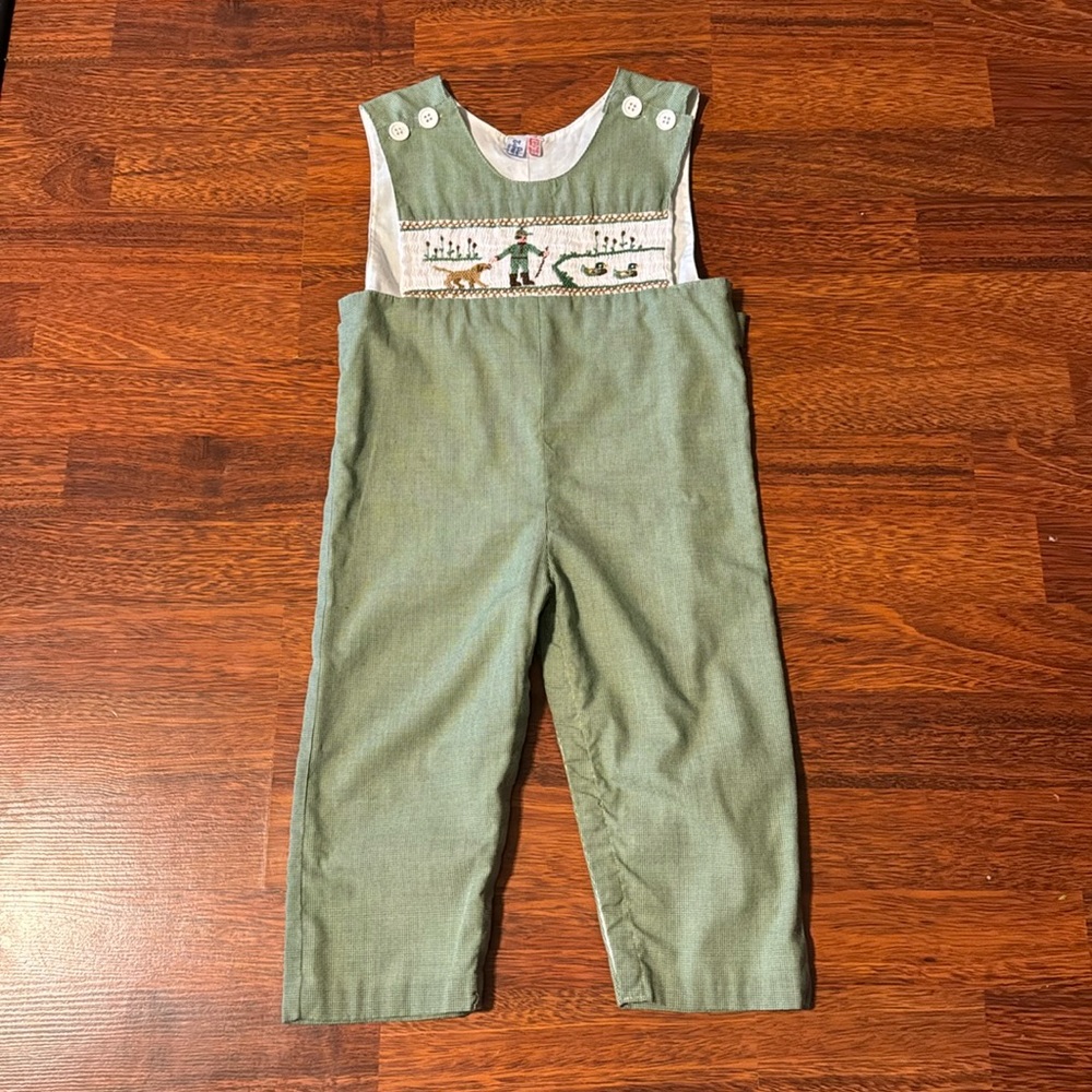 Smocked longall